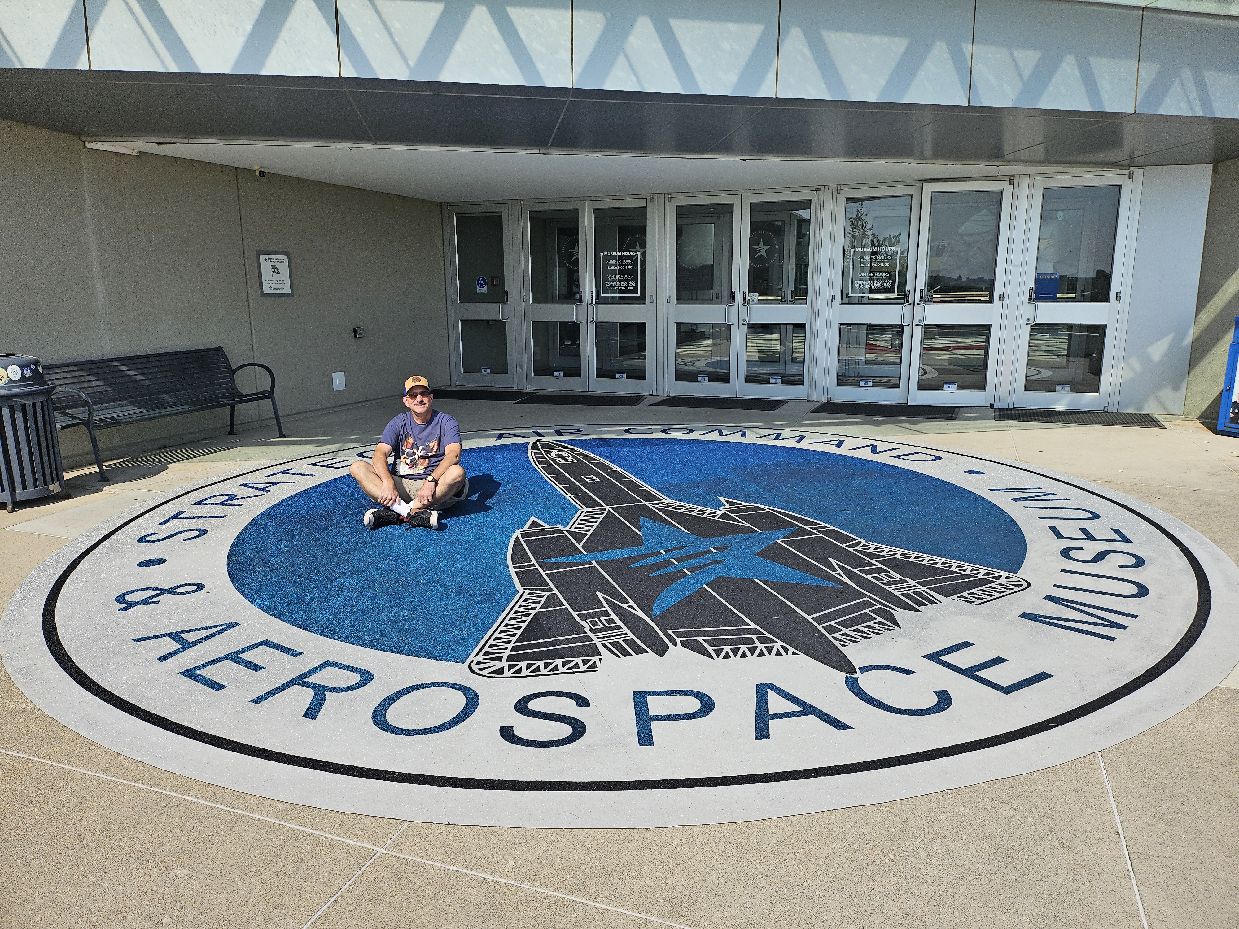 Me at the Strategic Air Command (SAC) Museum, Ashland, NE